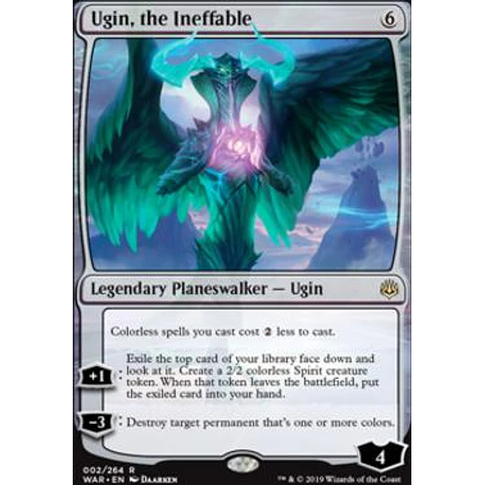 Ugin, the Ineffable - War of the Spark (español)