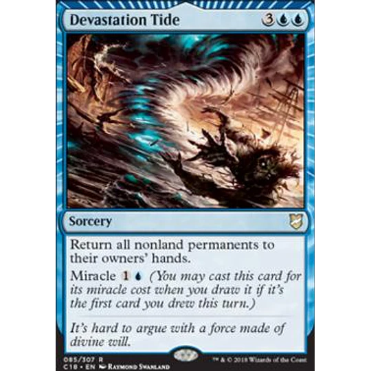 Devastation Tide - Commander 2018 (español)