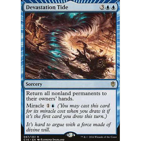 Devastation Tide - Commander 2018 (español)