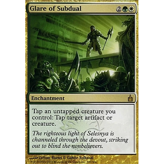 Glare of Subdual - Ravnica (español)