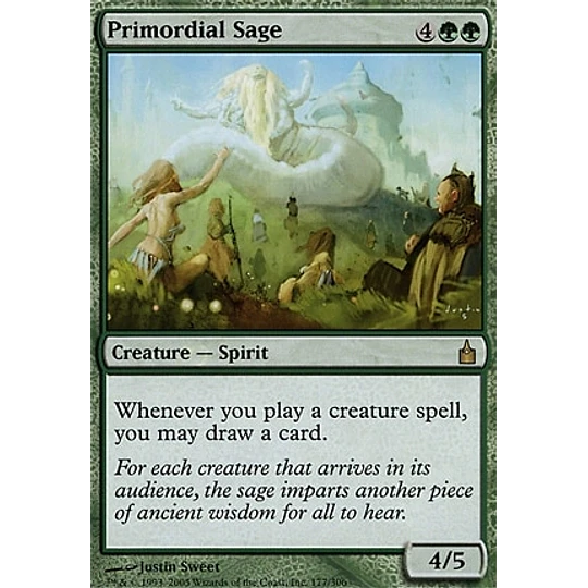 Primordial Sage - Ravnica (ingles)