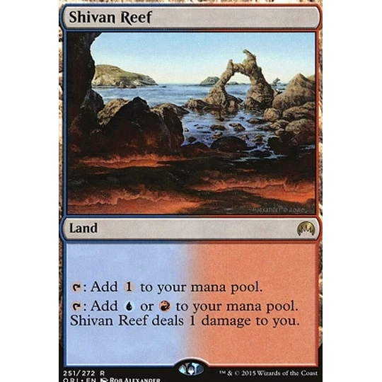 Shivan Reef - Magic Origins (español)