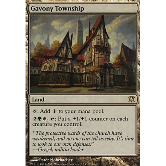 Gavony Township - Innistrad (ingles)