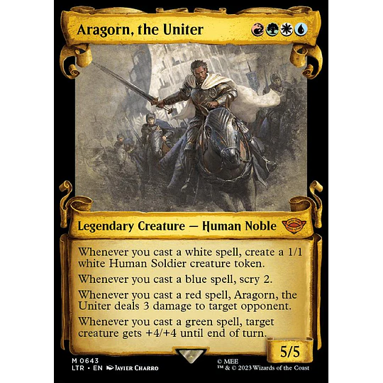 Aragorn, the Uniter - The Lord of the Rings: Tales of Middle-earth Variants (ingles)