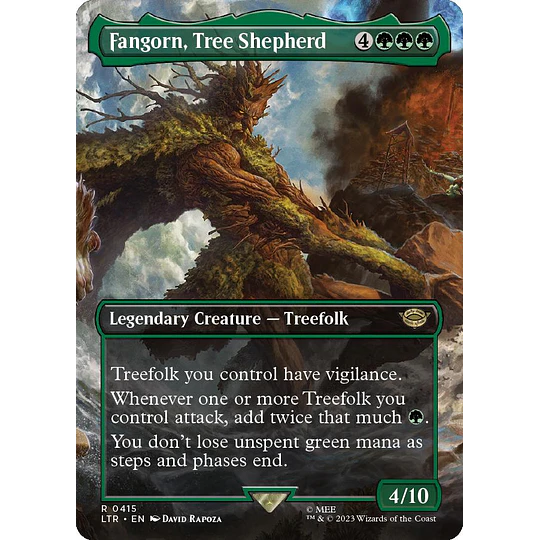 Fangorn, Tree Shepherd (Borderless) - The Lord of the Rings: Tales of Middle-earth Variants (ingles)