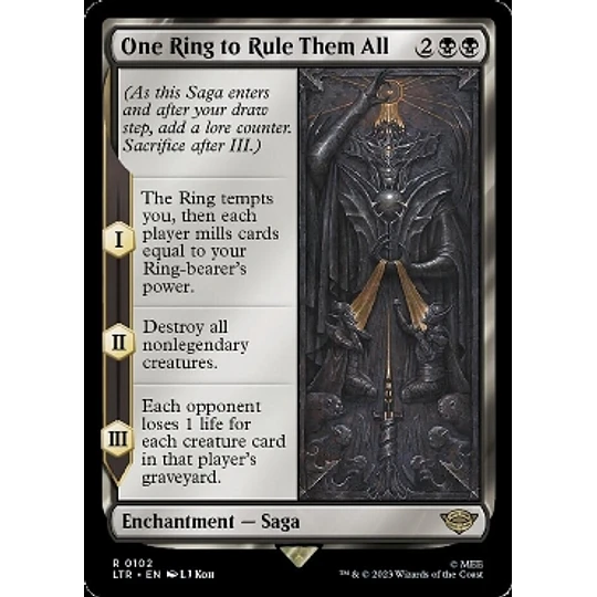One Ring to Rule Them All - The Lord of the Rings: Tales of Middle-earth (ingles)