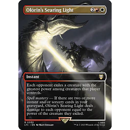 Olorin's Searing Light (0503 - Borderless) - The Lord of the Rings: Tales of Middle-earth Commander Decks Variants (ingles)