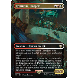 Rohirrim Chargers (0496 - Borderless) - The Lord of the Rings: Tales of Middle-earth Commander Decks Variants (ingles)