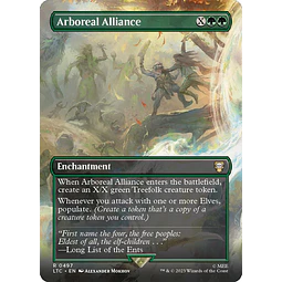 Arboreal Alliance (0497 - Borderless) - The Lord of the Rings: Tales of Middle-earth Commander Decks Variants (ingles)