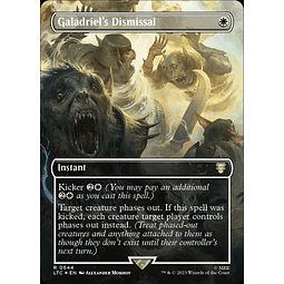 Galadriel's Dismissal (0544 - Borderless Surge Foil) - The Lord of the Rings: Tales of Middle-earth Commander Decks Variants Foil (inglés)