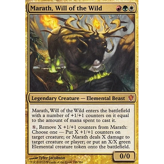 Marath, Will of the Wild - Commander 2013 (inglés)
