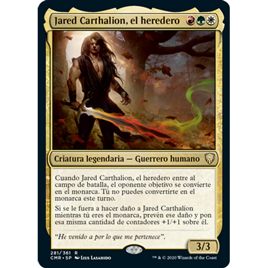 Jared Carthalion, True Heir - Commander Legends (inglés)
