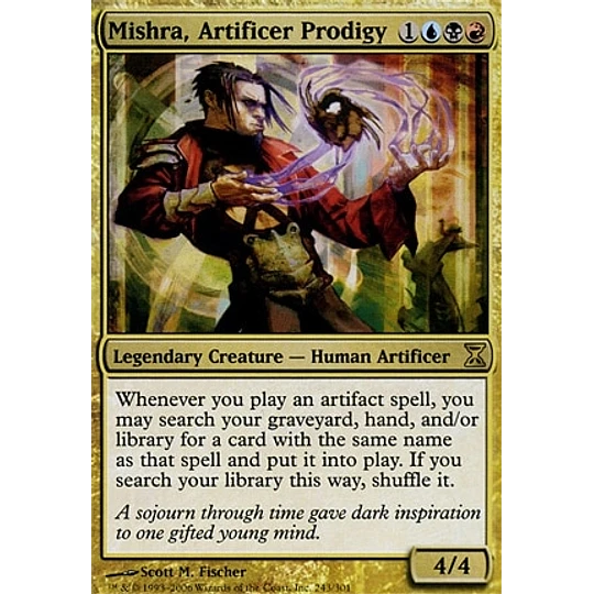 Mishra, Artificer Prodigy - Time Spiral (español)