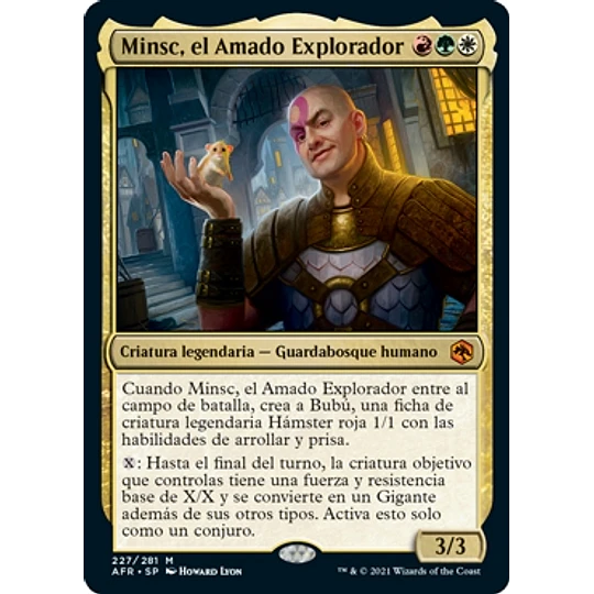 Minsc, Beloved Ranger (Prerelease Foil) - Promotional (inglés)