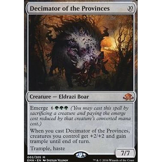 Decimator of the Provinces - Eldritch Moon (inglés)
