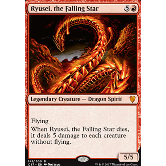 Ryusei, the Falling Star - Commander 2017 (español)