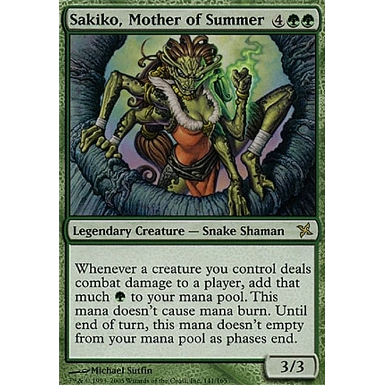 Sakiko, Mother of Summer - Betrayers of Kamigawa (español)