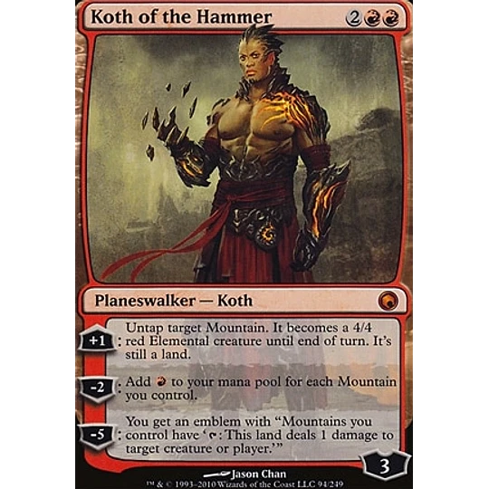 Koth of the Hammer - Scars of Mirrodin (español)