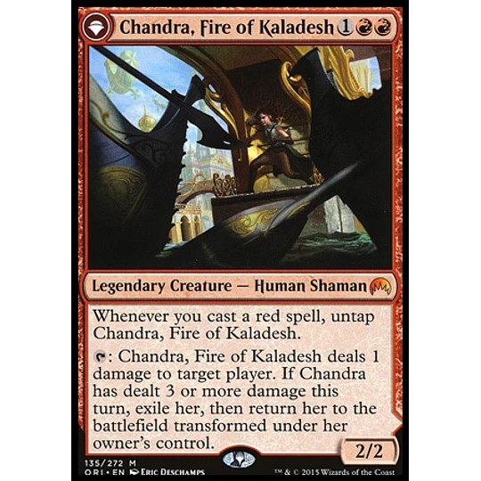 Chandra, Fire of Kaladesh - Magic Origins (inglés)