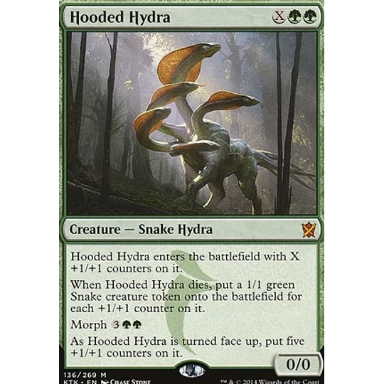 Hooded Hydra - Khans of Tarkir (español)