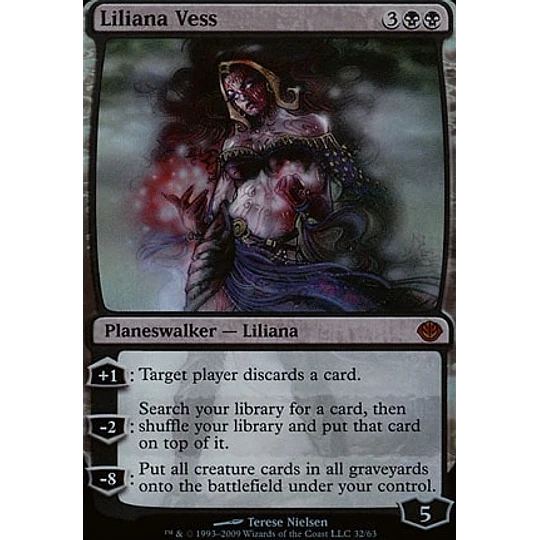 Liliana Vess (Foil) - Duel Decks: Garruk Vs. Liliana (inglés)