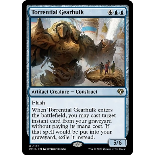 Torrential Gearhulk - Commander Masters (inglés)