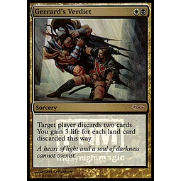 Gerrard's Verdict (FNM Foil) - Promotional (inglés)