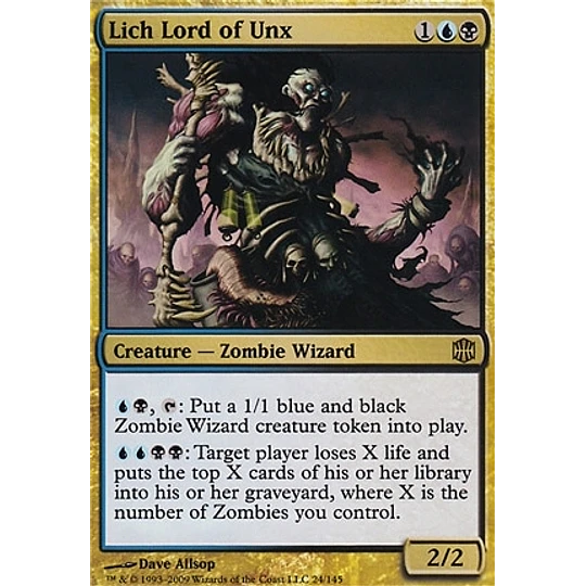 Lich Lord of Unx - Alara Reborn (español)