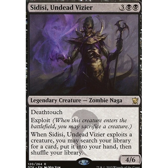 Sidisi, Undead Vizier - Dragons of Tarkir (inglés)