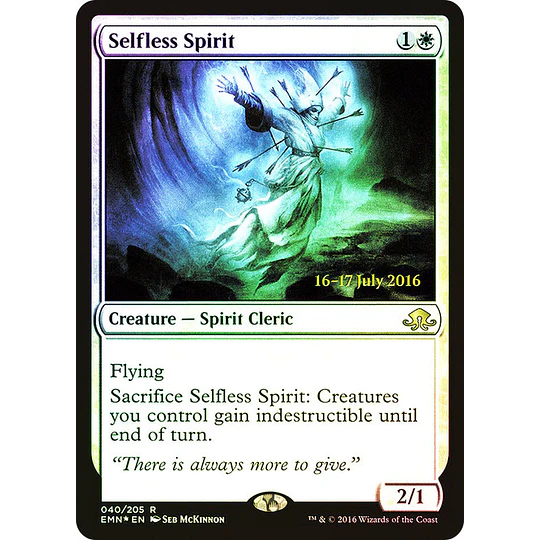 Selfless Spirit (Prerelease Foil) - Promotional (ingles)