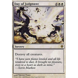 Day of Judgment - Zendikar (español)