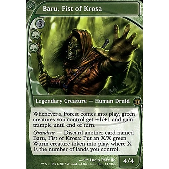 Baru, Fist of Krosa - Future Sight (español)