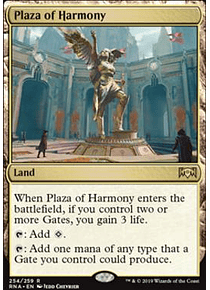 Plaza of Harmony - Ravnica Allegiance (español)