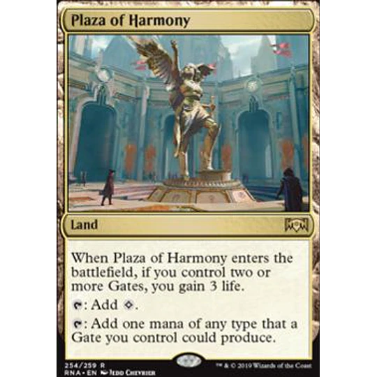 Plaza of Harmony - Ravnica Allegiance (español)