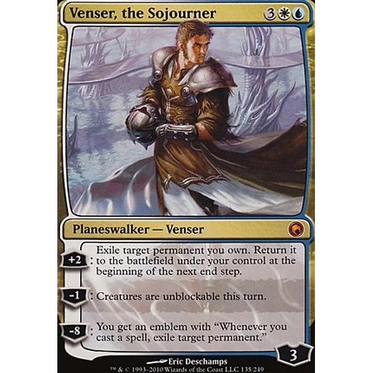 Venser, the Sojourner - Scars of Mirrodin (inglés)