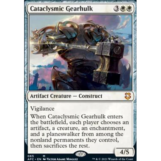 Cataclysmic Gearhulk - Adventures in the Forgotten Realms Commander Decks (inglés)
