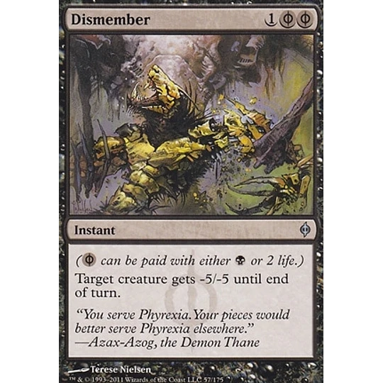 Dismember - New Phyrexia (inglés)