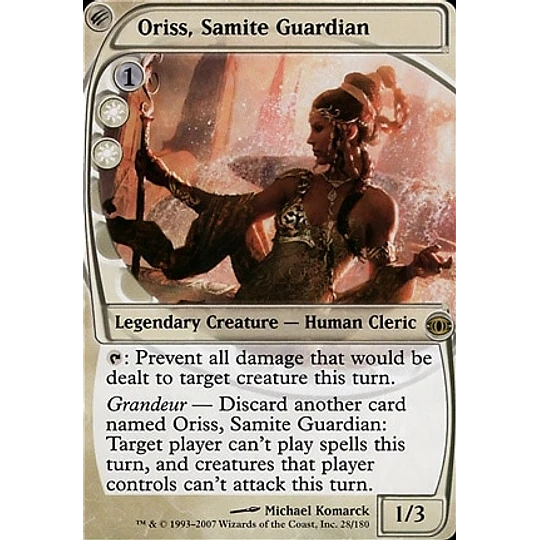 Oriss, Samite Guardian - Future Sight (español)