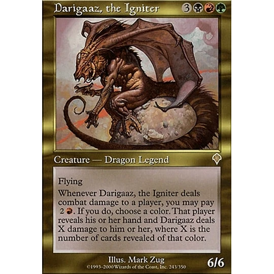 Darigaaz, the Igniter - Invasion (español)