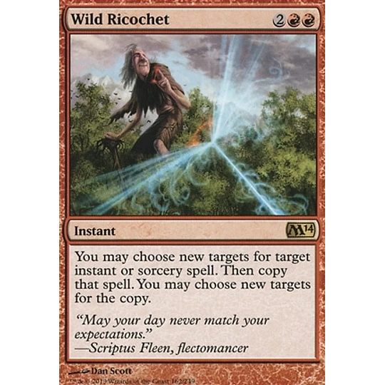 Wild Ricochet - 2014 Core Set Foil (español)