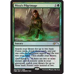Nissa's Pilgrimage (FNM Foil) - Promotional (español)