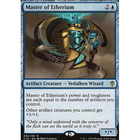 Master of Etherium - Commander 2016 (inglés)