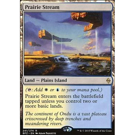 Prairie Stream - Promo Pack (inglés)