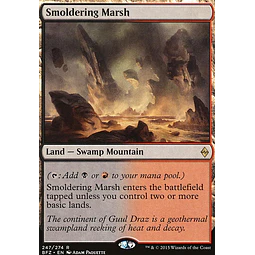 Smoldering Marsh - Battle for Zendikar (inglés)