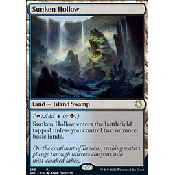 Sunken Hollow - Adventures in the Forgotten Realms Commander Decks (inglés)