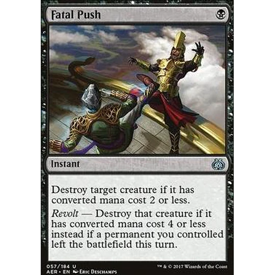 Fatal Push - Aether Revolt (español)