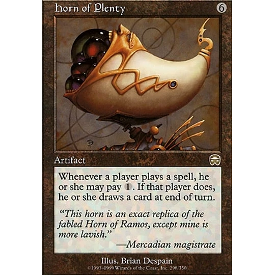 Horn of Plenty - Mercadian Masques (español)