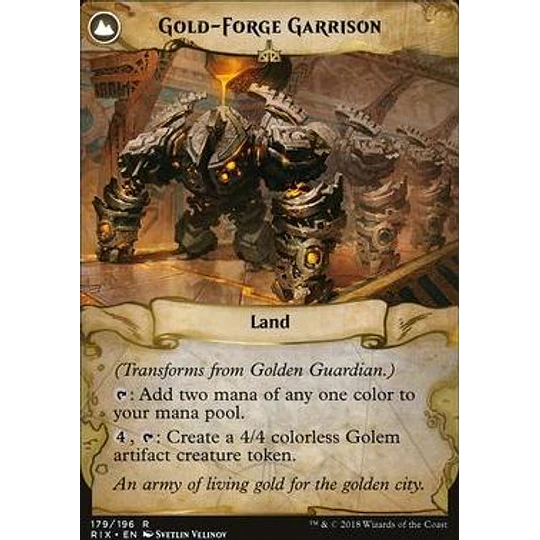 Golden Guardian - Rivals of Ixalan (español)