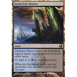 Darkslick Shores - Scars of Mirrodin (español)