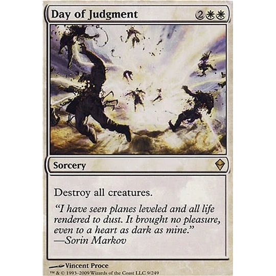 Day of Judgment - Zendikar (inglés)